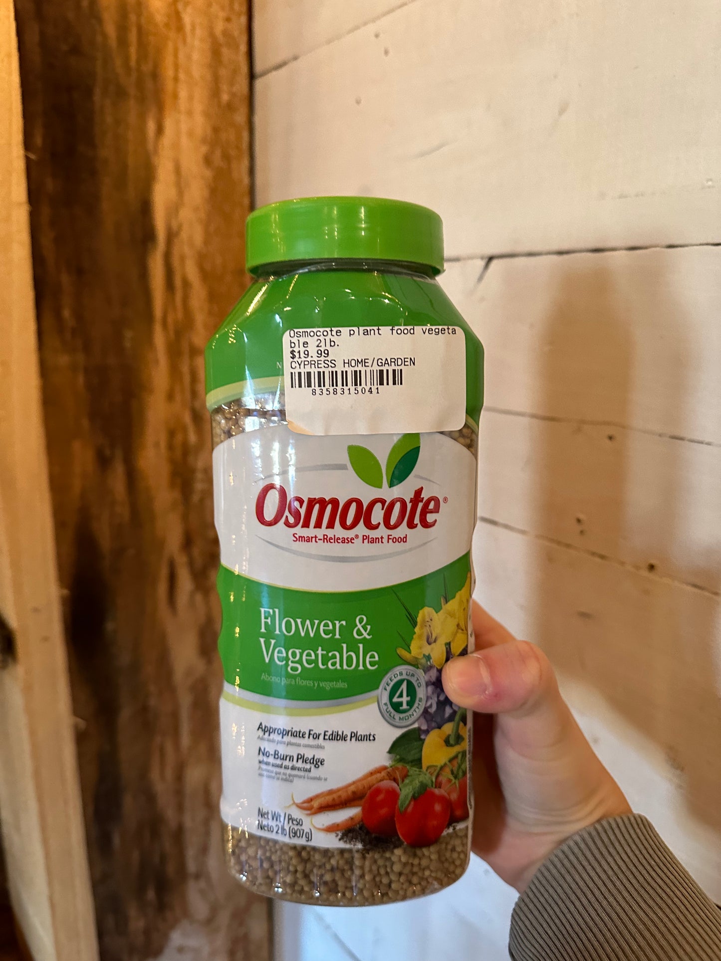 Osmocote Flower & Vegetable Plant Food-2lb