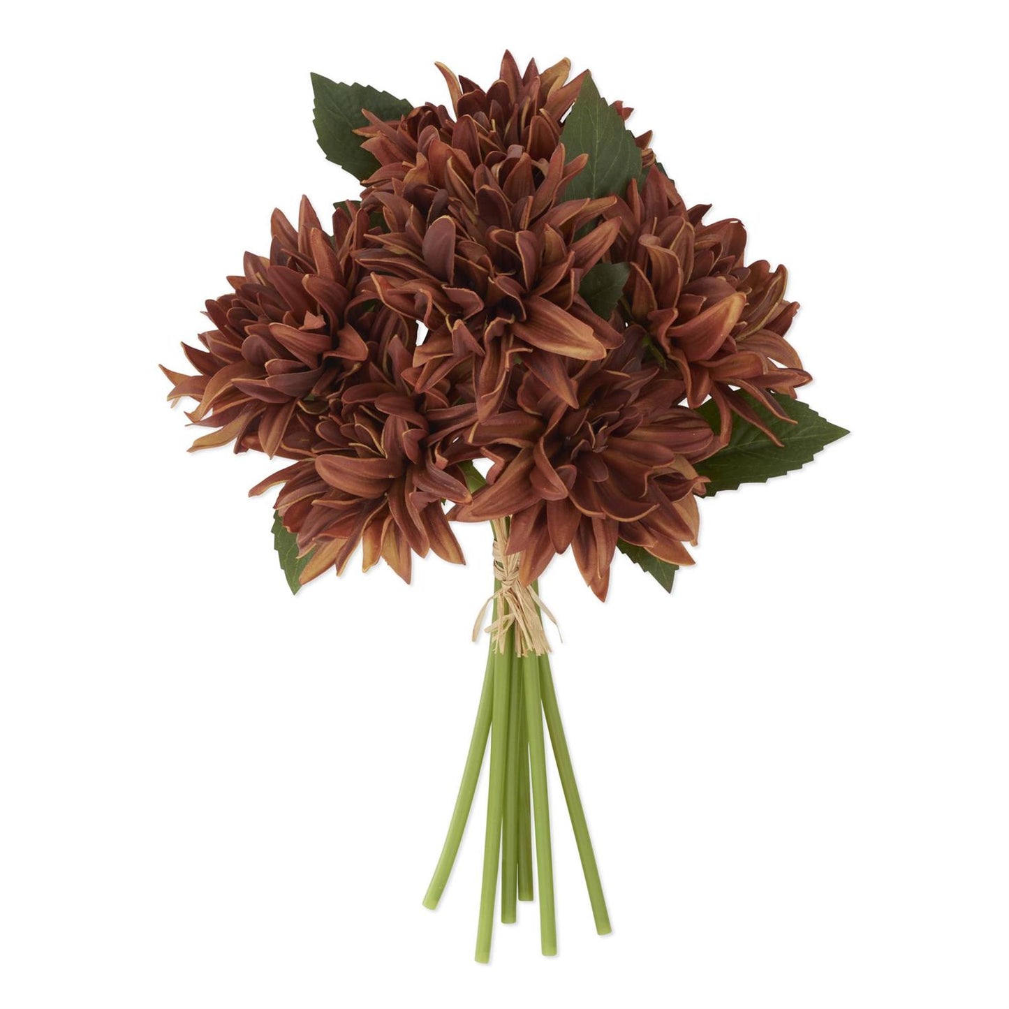 12" Light Brown Real Touch Mum Bundle