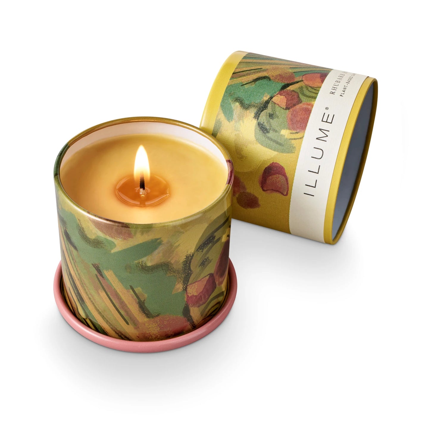 Rhubarb Honey Small Vanity Tin Candle
