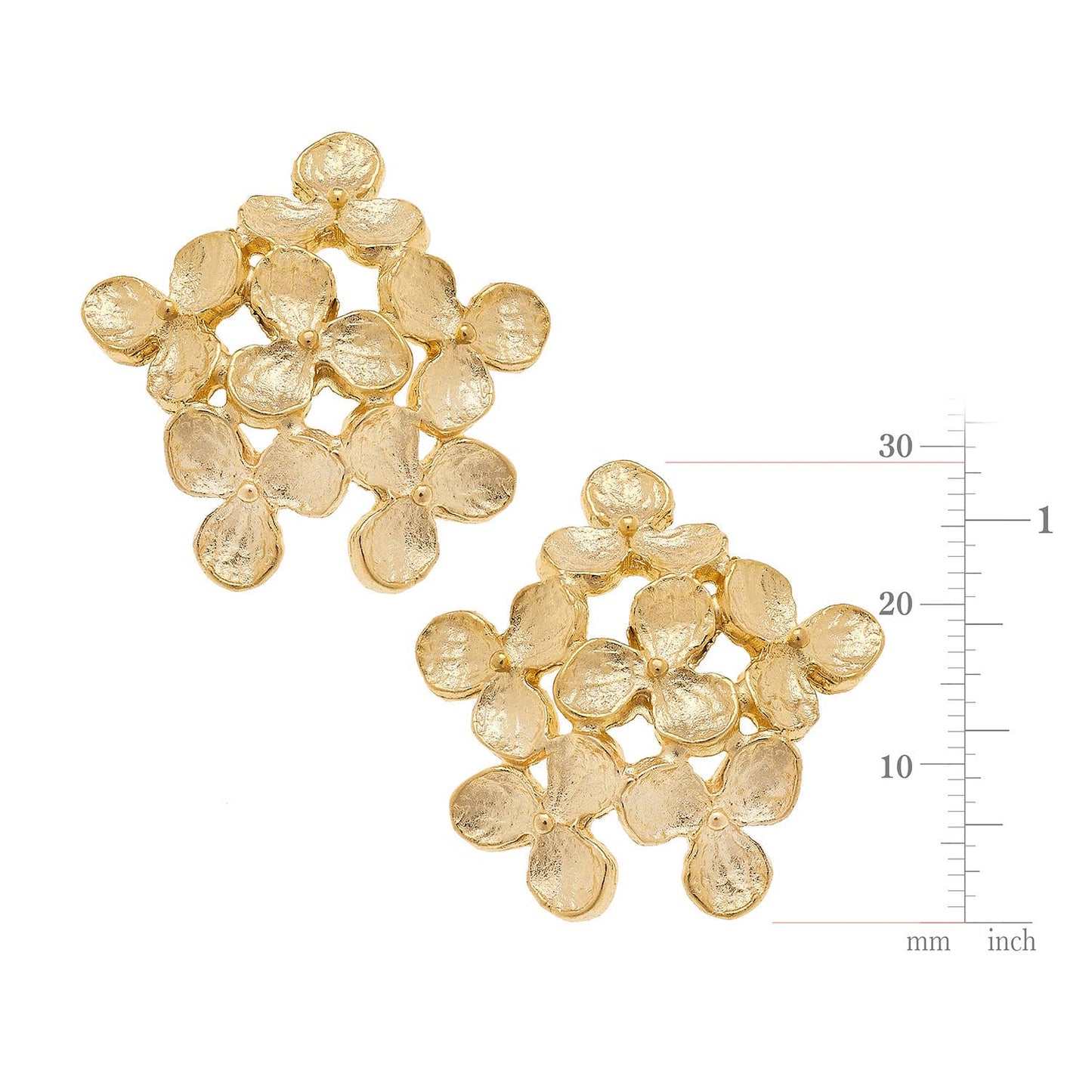 Flower Cluster Studs