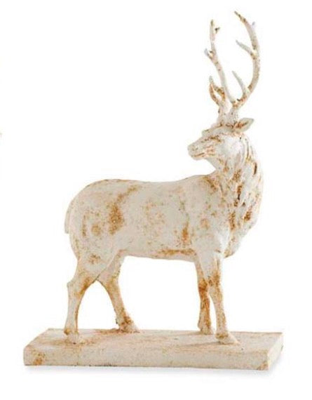 16” Glitter & Rust Deer on Base-2 Styles