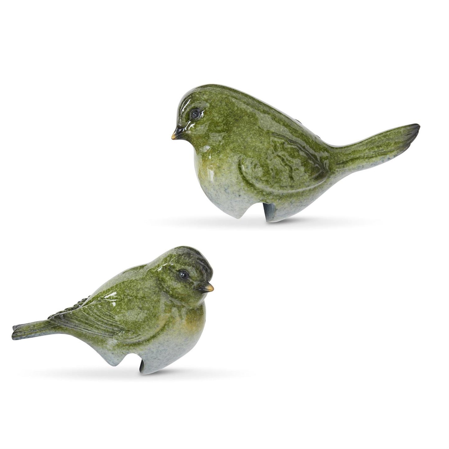 Assorted 3.5” Green Bird Pot Hanger