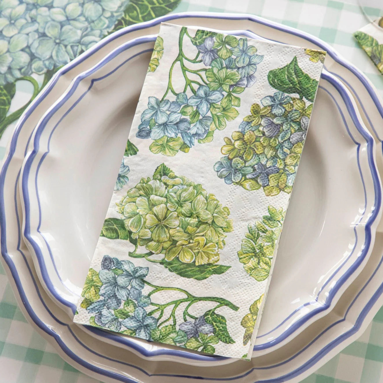 Hydrangea Guest Napkin