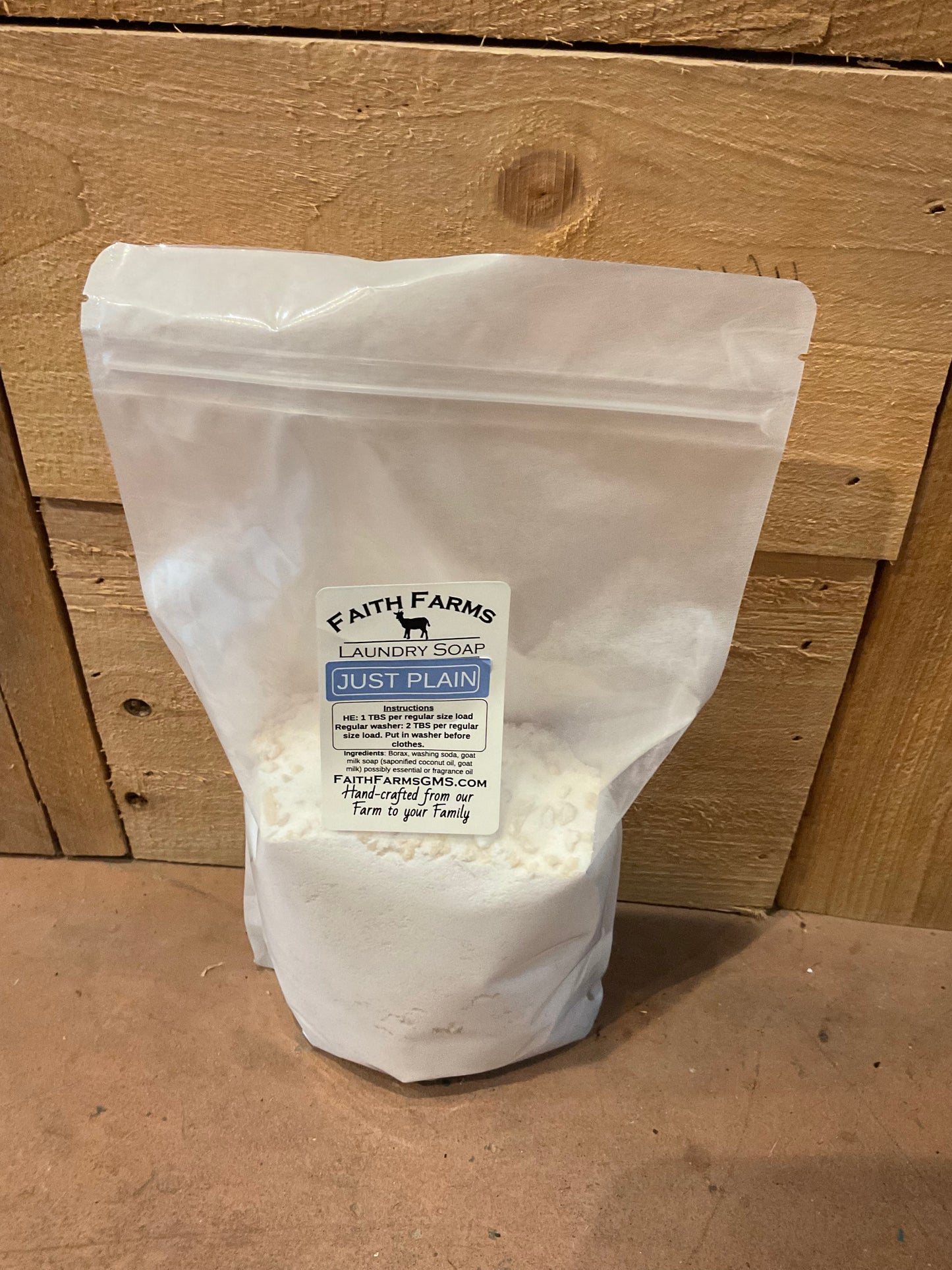 Faith Farms Laundry Detergent