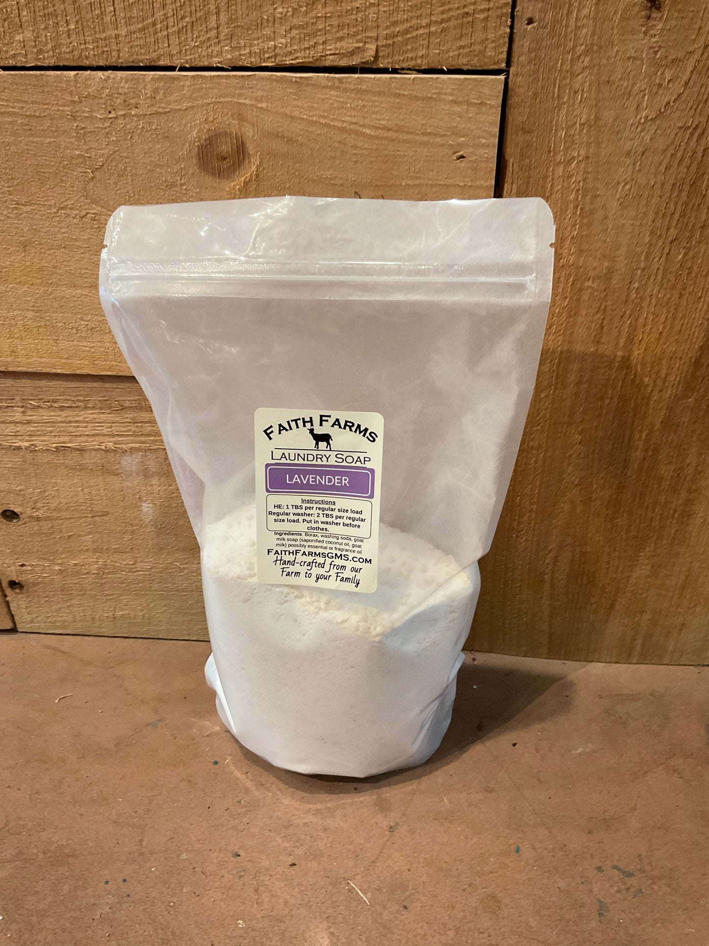 Faith Farms Laundry Detergent