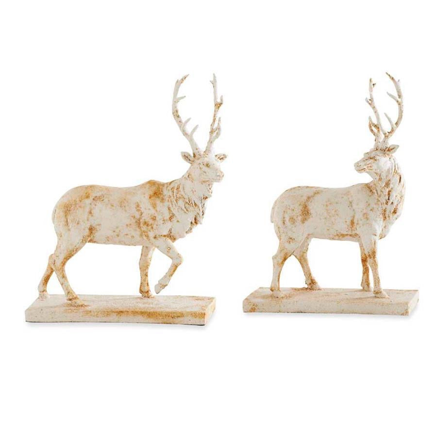 Glitter & Rust Deer on Base (2 Styles)