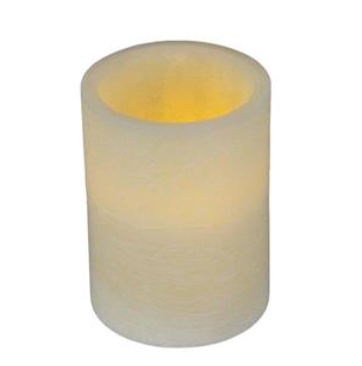 3x4" Frosted Flameless Candle