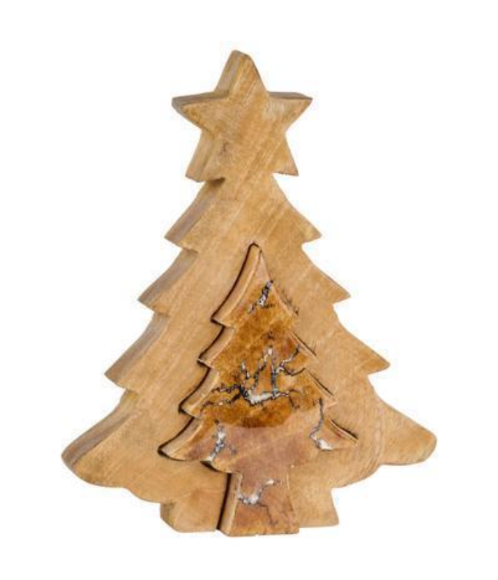 Mangowood Tree with Star