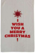 Microfiber Christmas Tea Towel