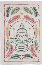 Microfiber Christmas Tea Towel