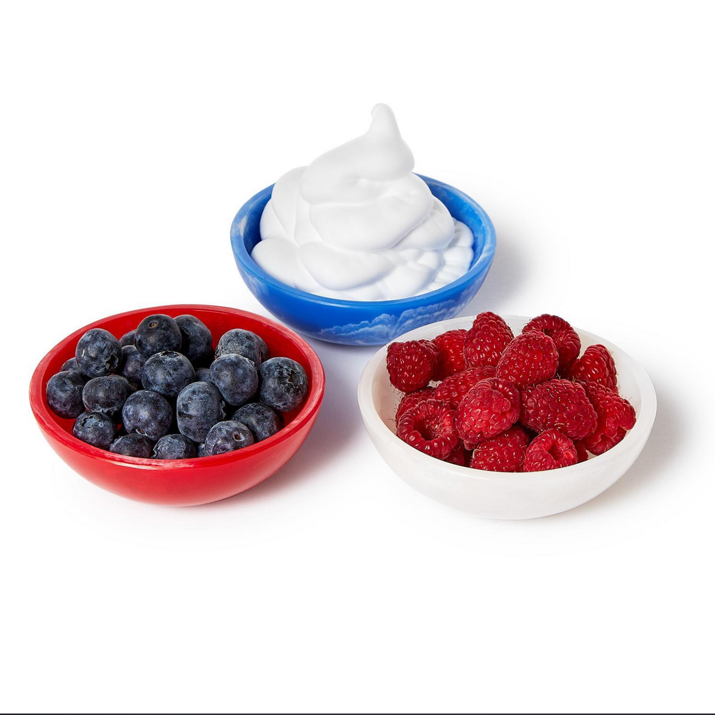 Ice Cream Bowl Asst Red White and Blue