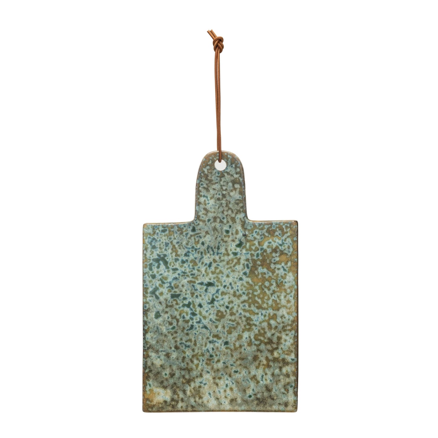 Green Crackle Glaze Cutting Board
