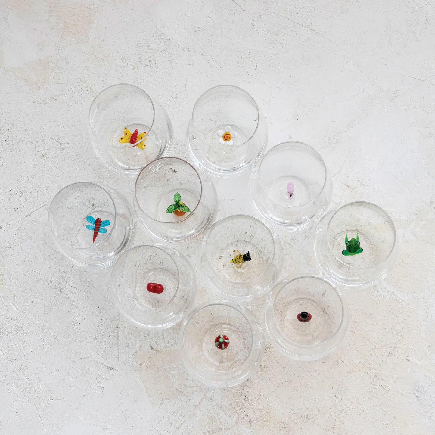 Stemless Figure Wine Glass