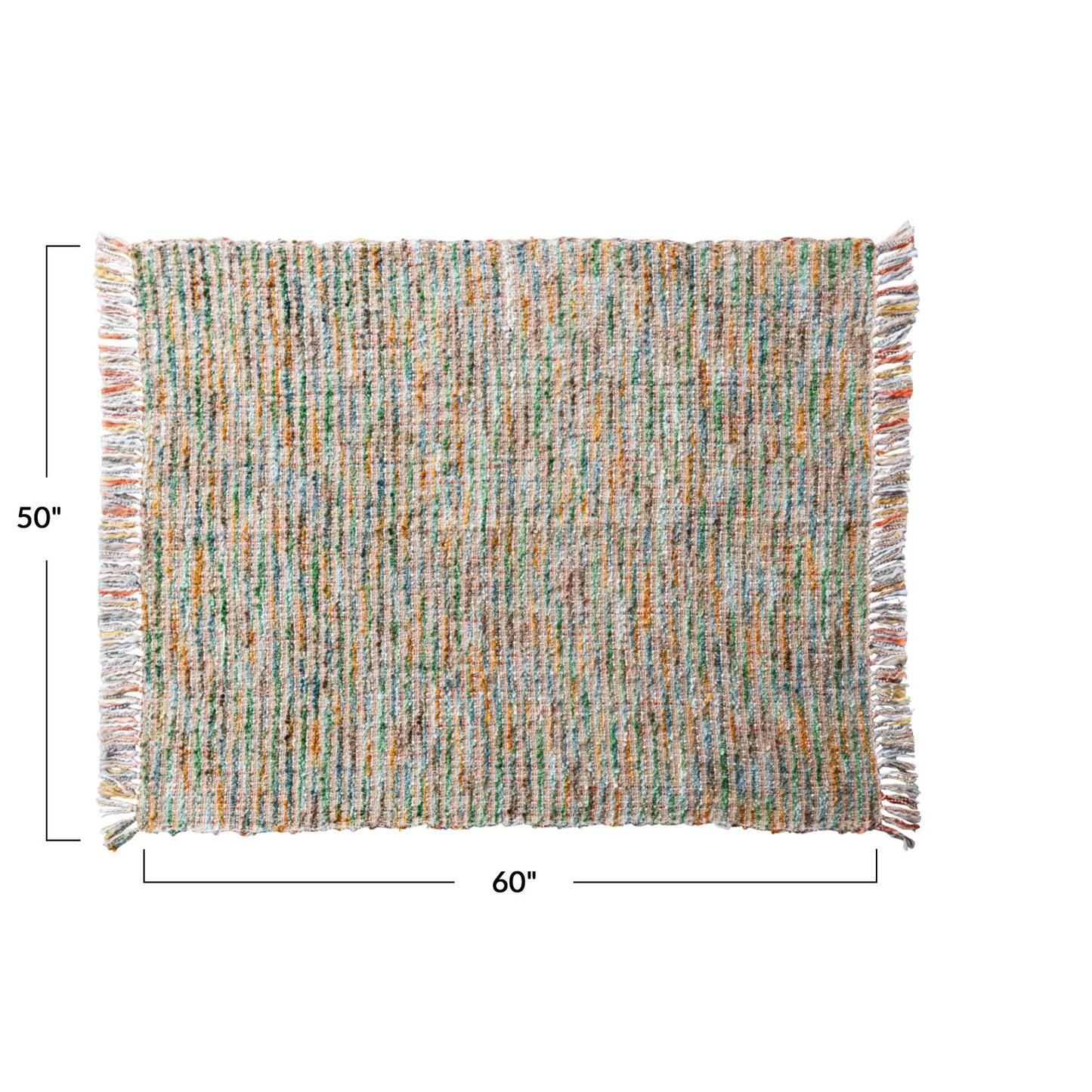 Woven Bouclé Throw Blanket