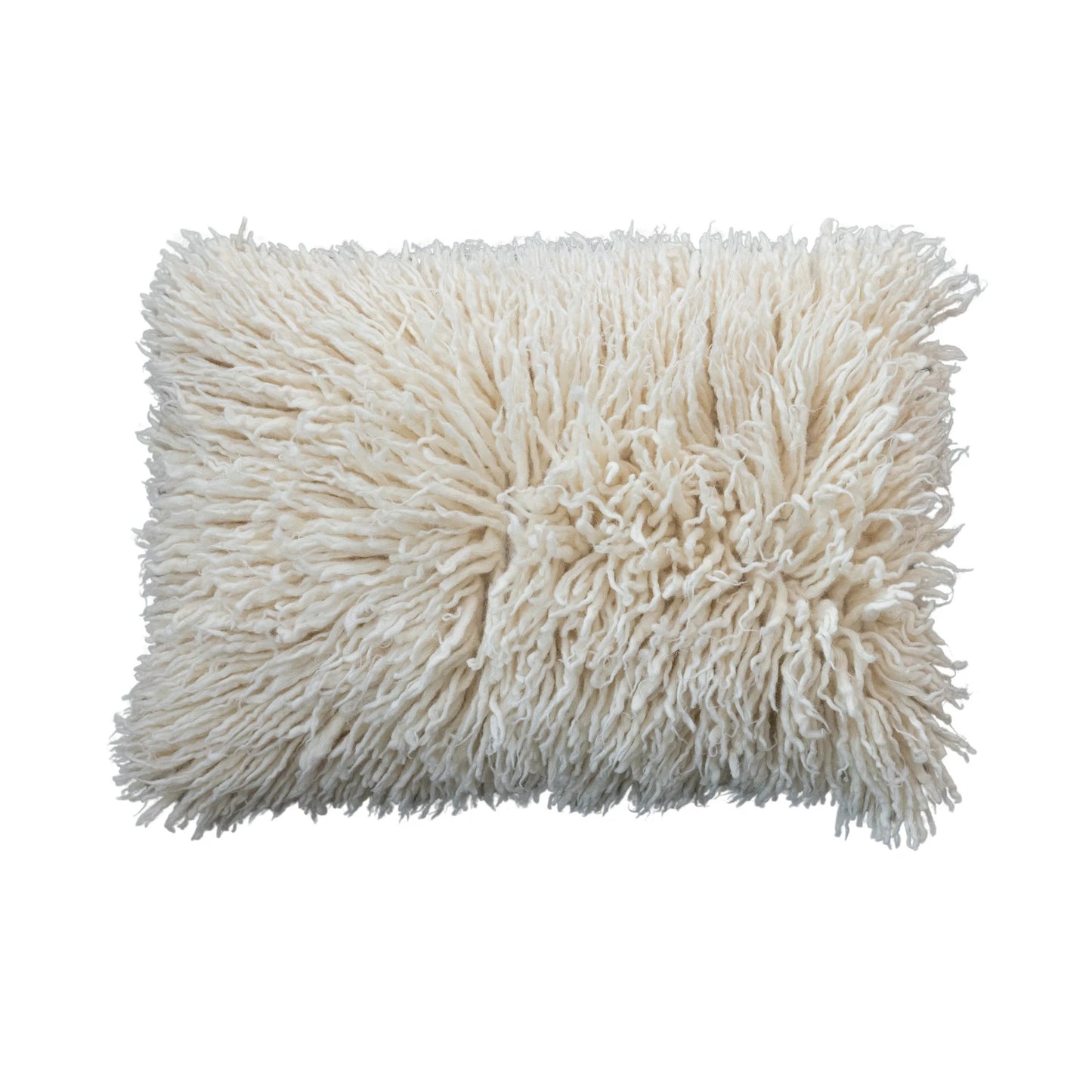 New Zealand Wool Shag Pillow