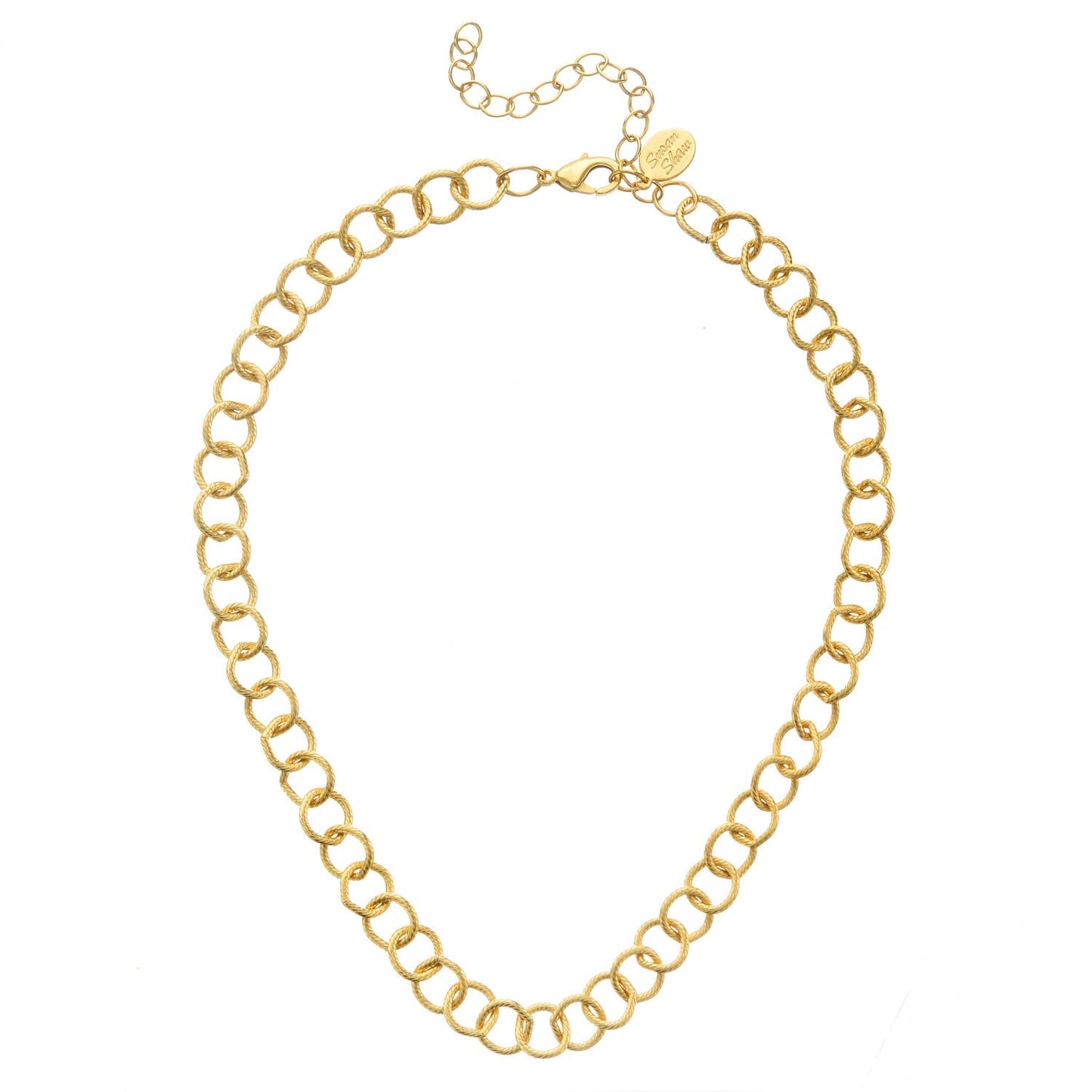 Gold Ralph Loop Chain Necklace