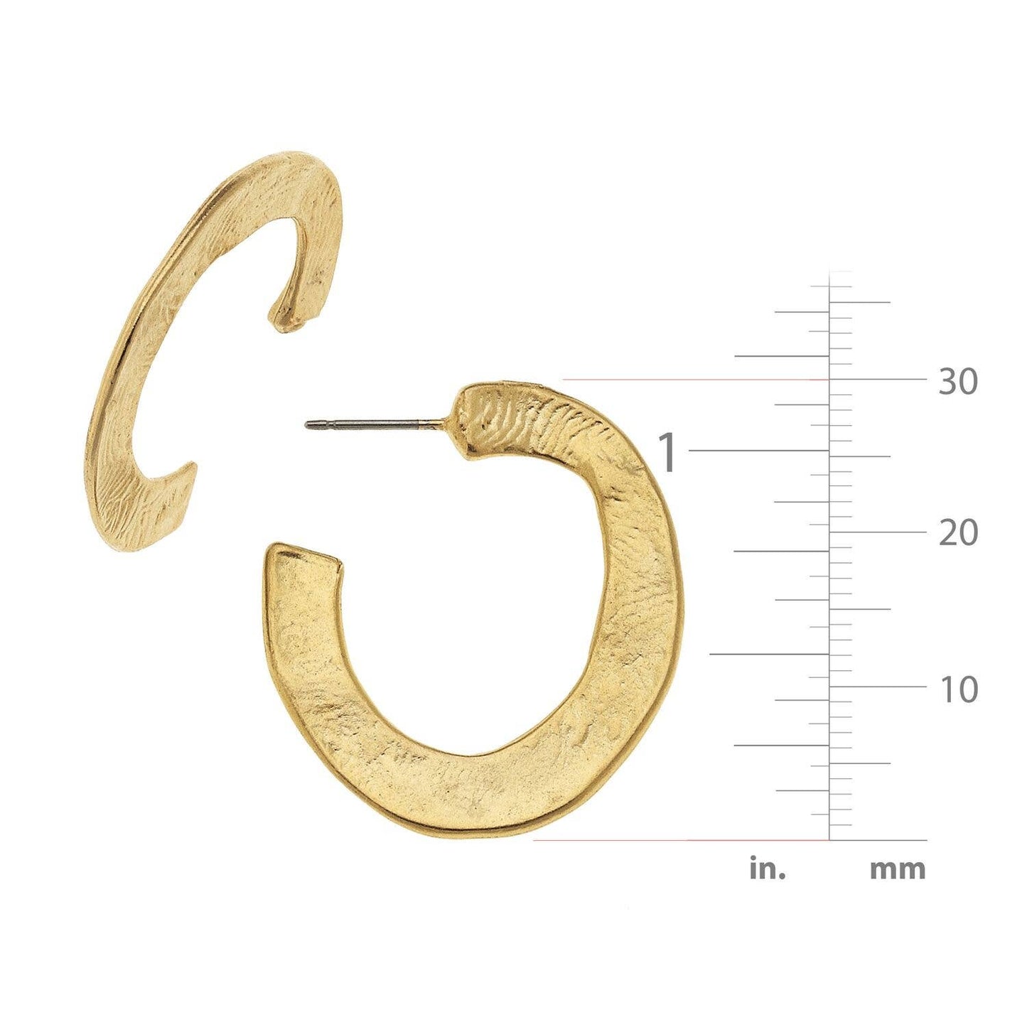 Small Gold Hoop Earrings