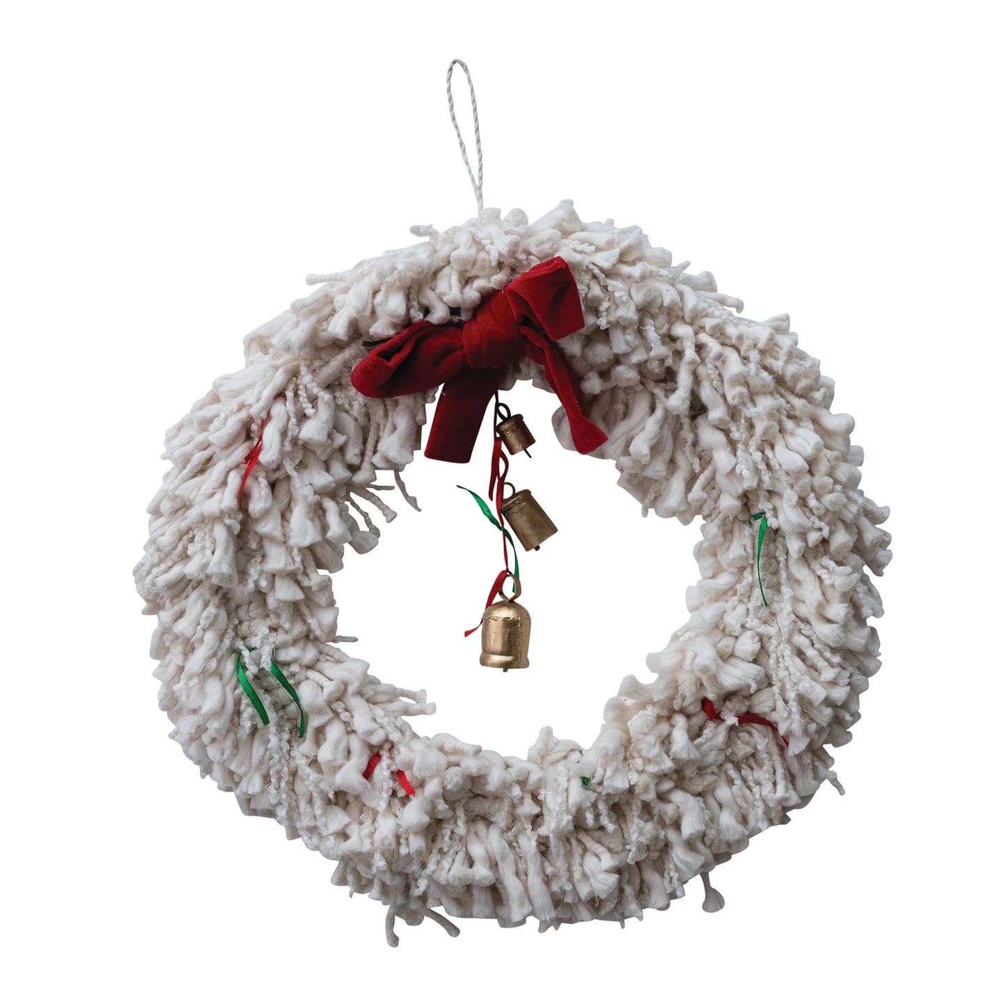 Handmade Cotton Yarn Wreath