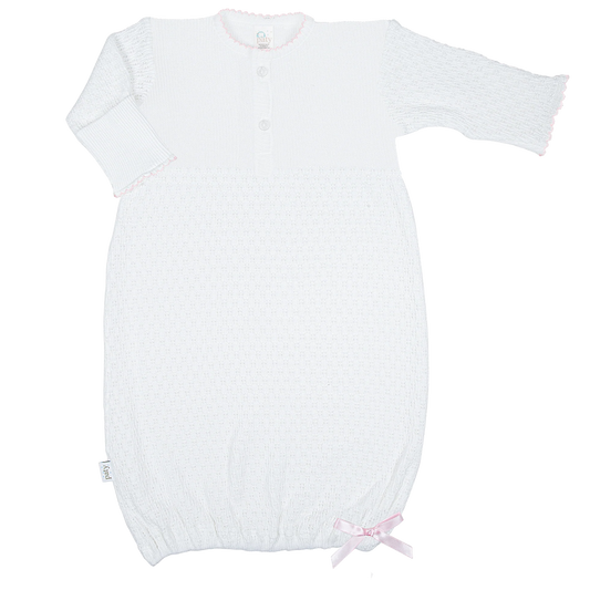 Paty Knit Placket Gown