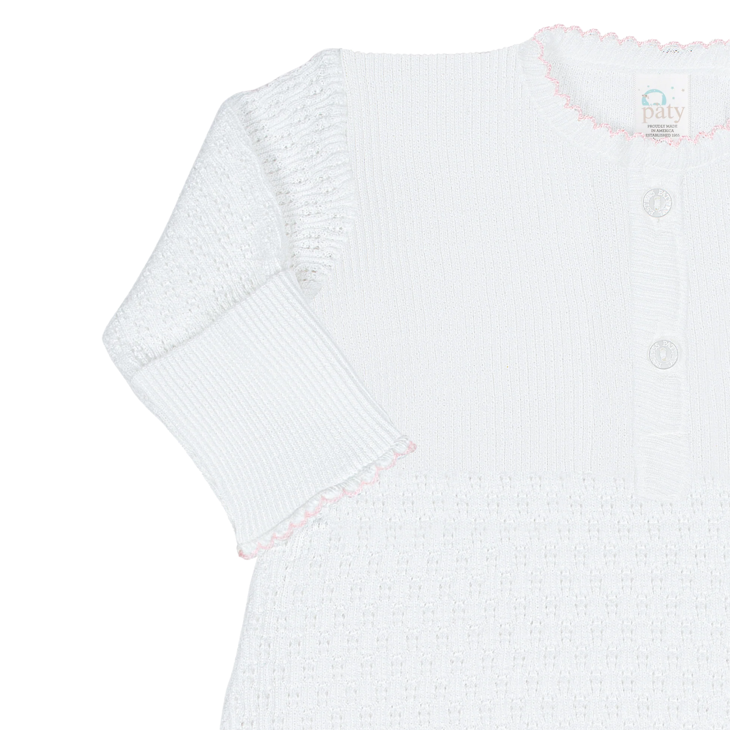 Paty Knit Placket Gown