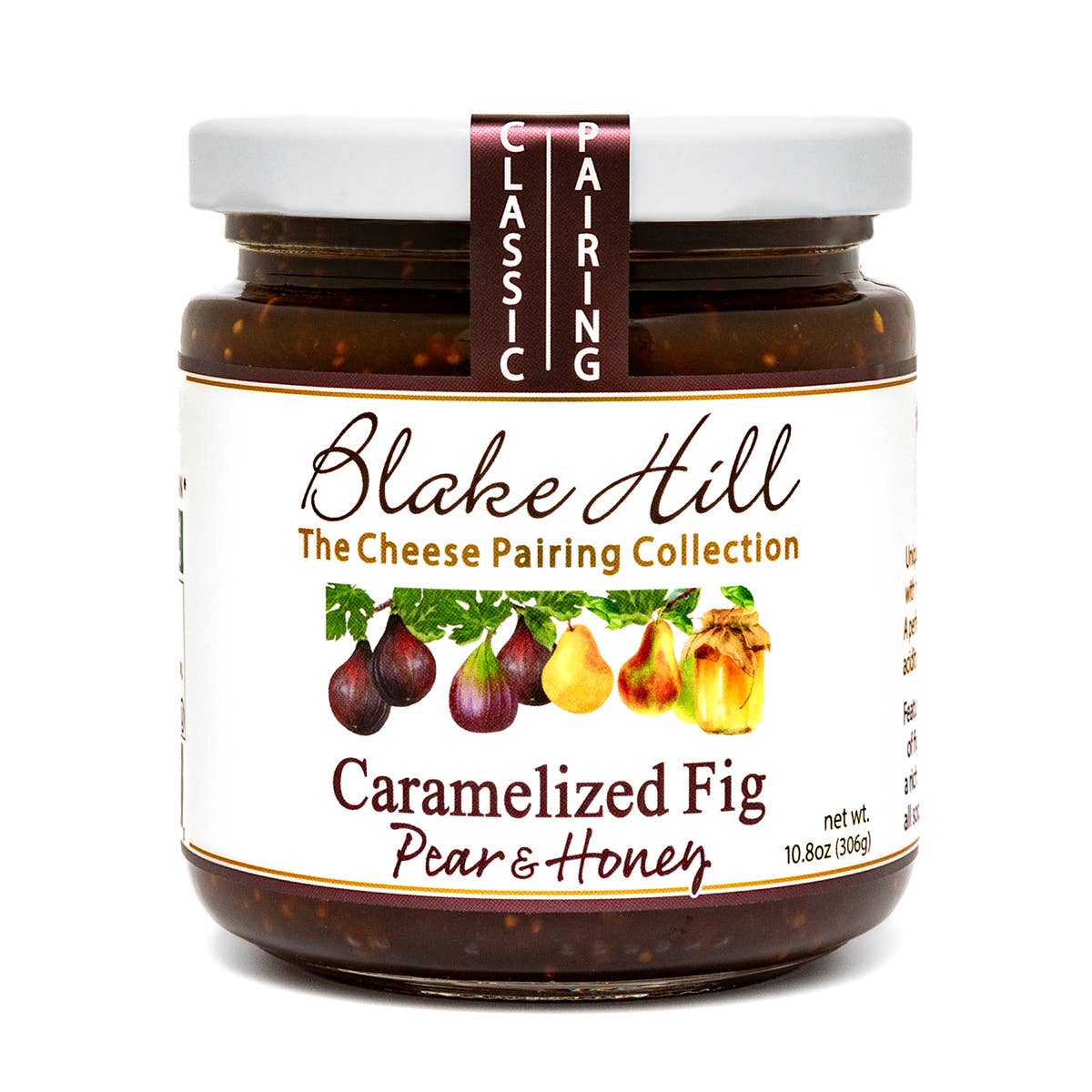 Caramelized Fig with Pear & Honey Preserves