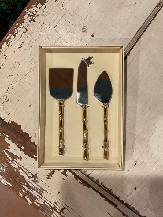 Bamboo Cheese Knife Set
