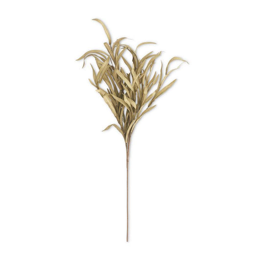35" Green Eva Grass Stem