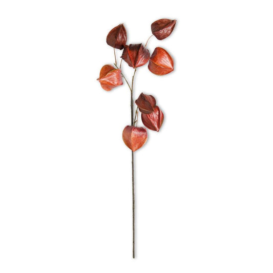 32" Orange & Red Chinese Lantern Spray