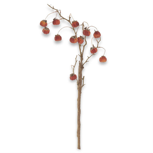 32" Orange Mini Pumpkin Branch