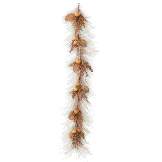 Yellow Long Needle Pine Fall Fruit Garland