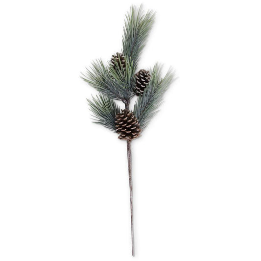 32" Seafoam Long Pine Needle Stem