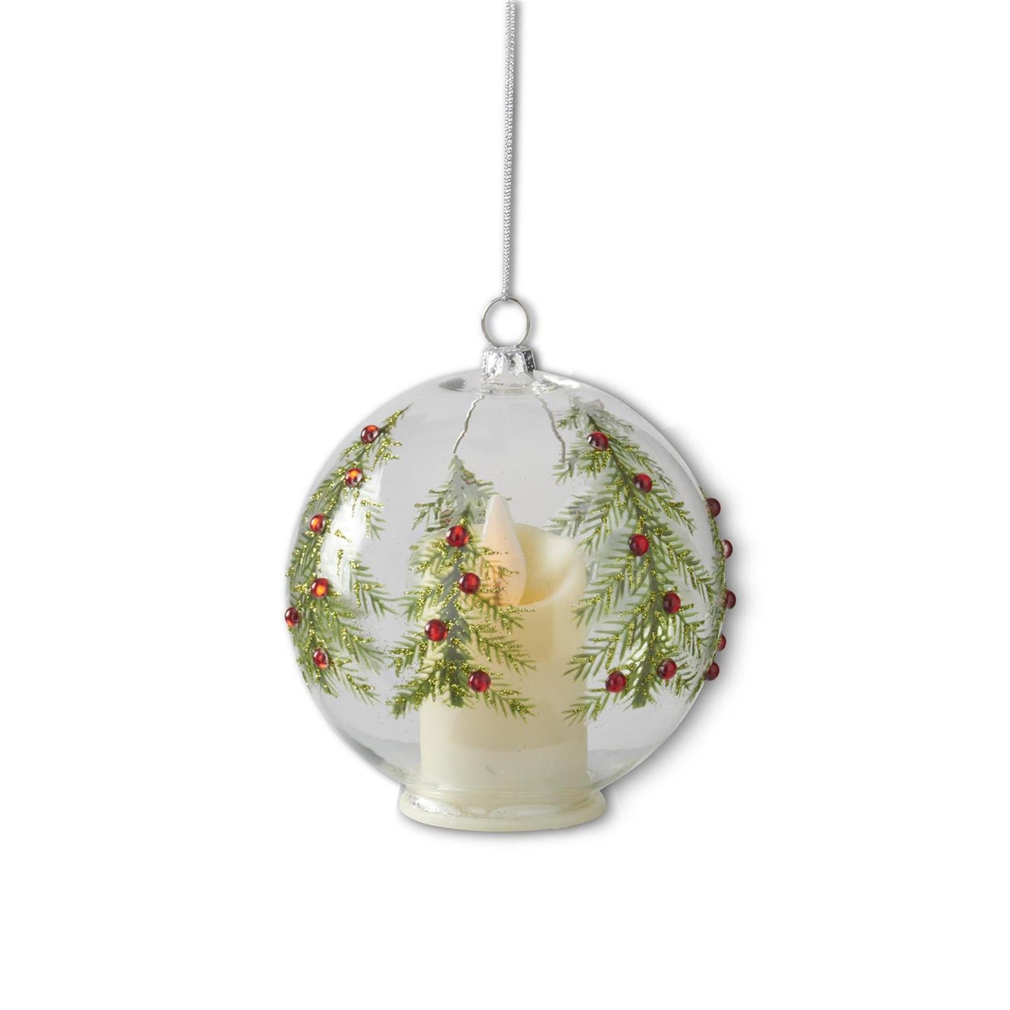 4" LED Jeweled Tree Ornament