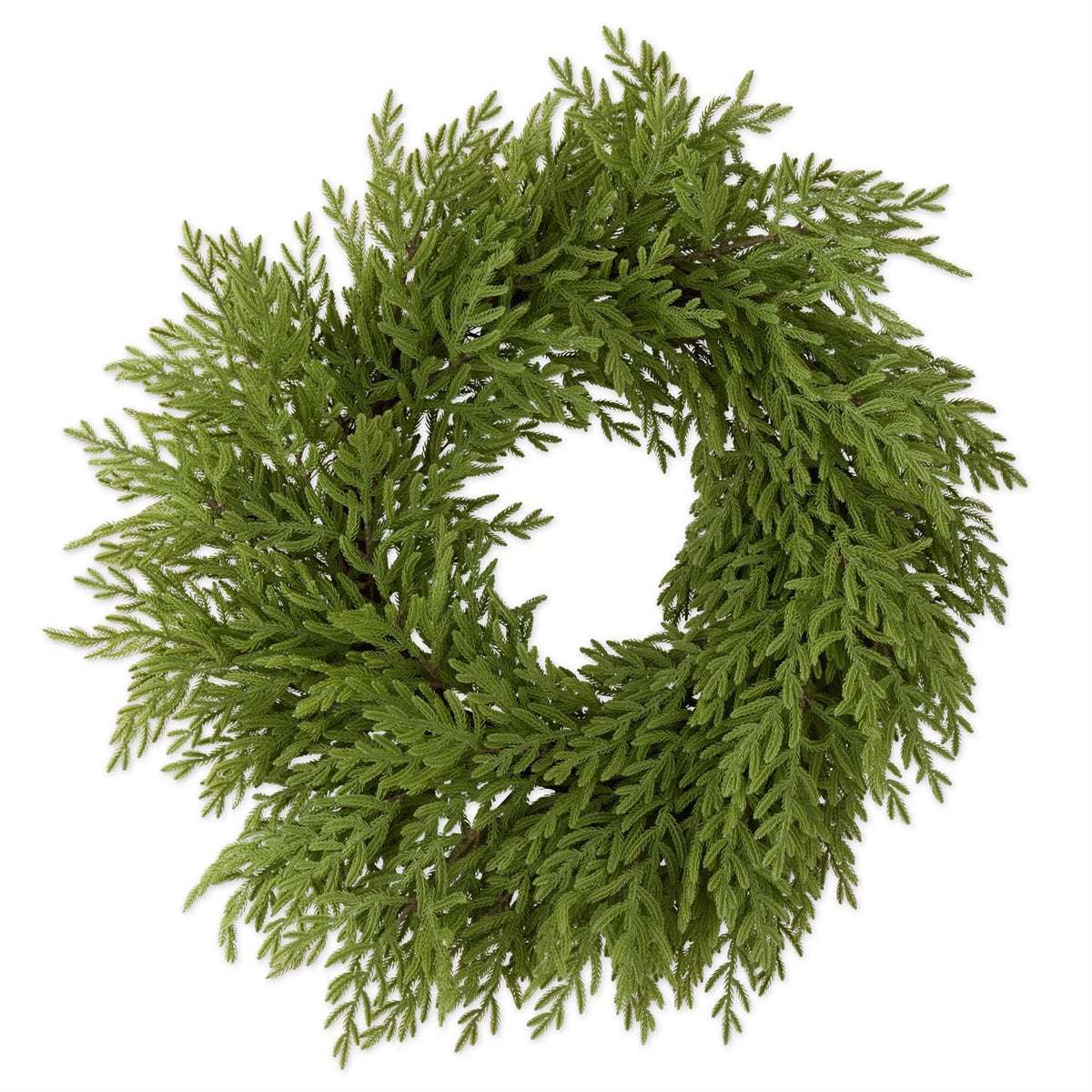 32" Real Touch Norfolk Pine Wreath