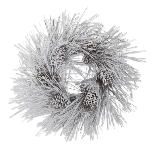 32" Snowy Pine Wreath