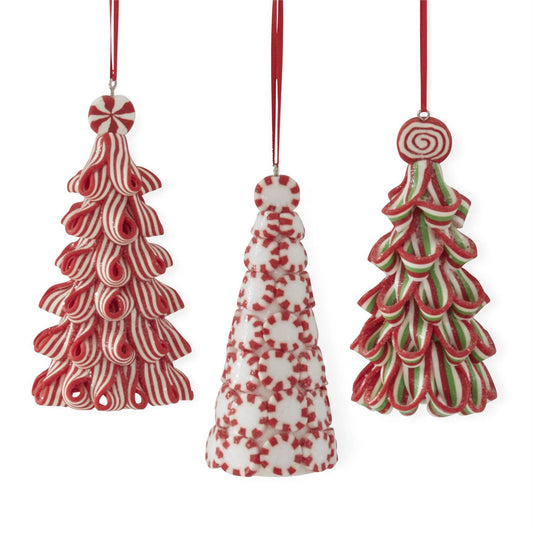 4.5" Candy Tree Ornaments