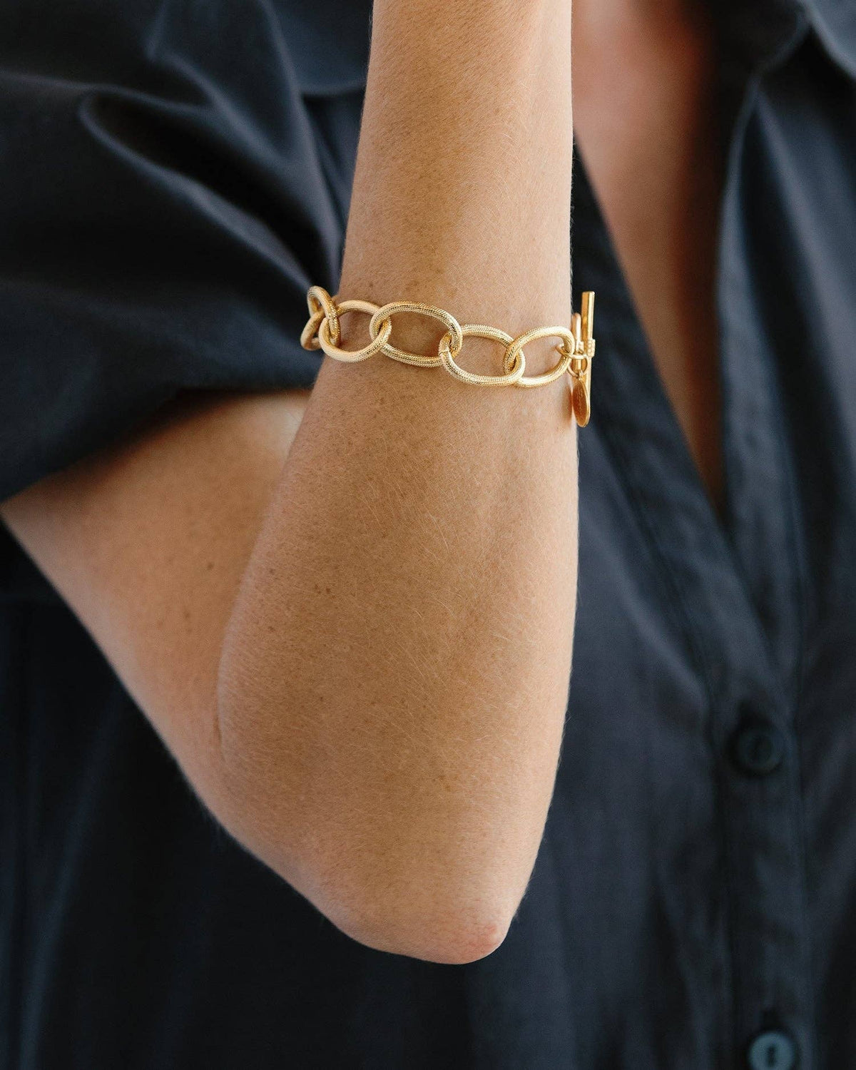 Gold Chain Bracelet