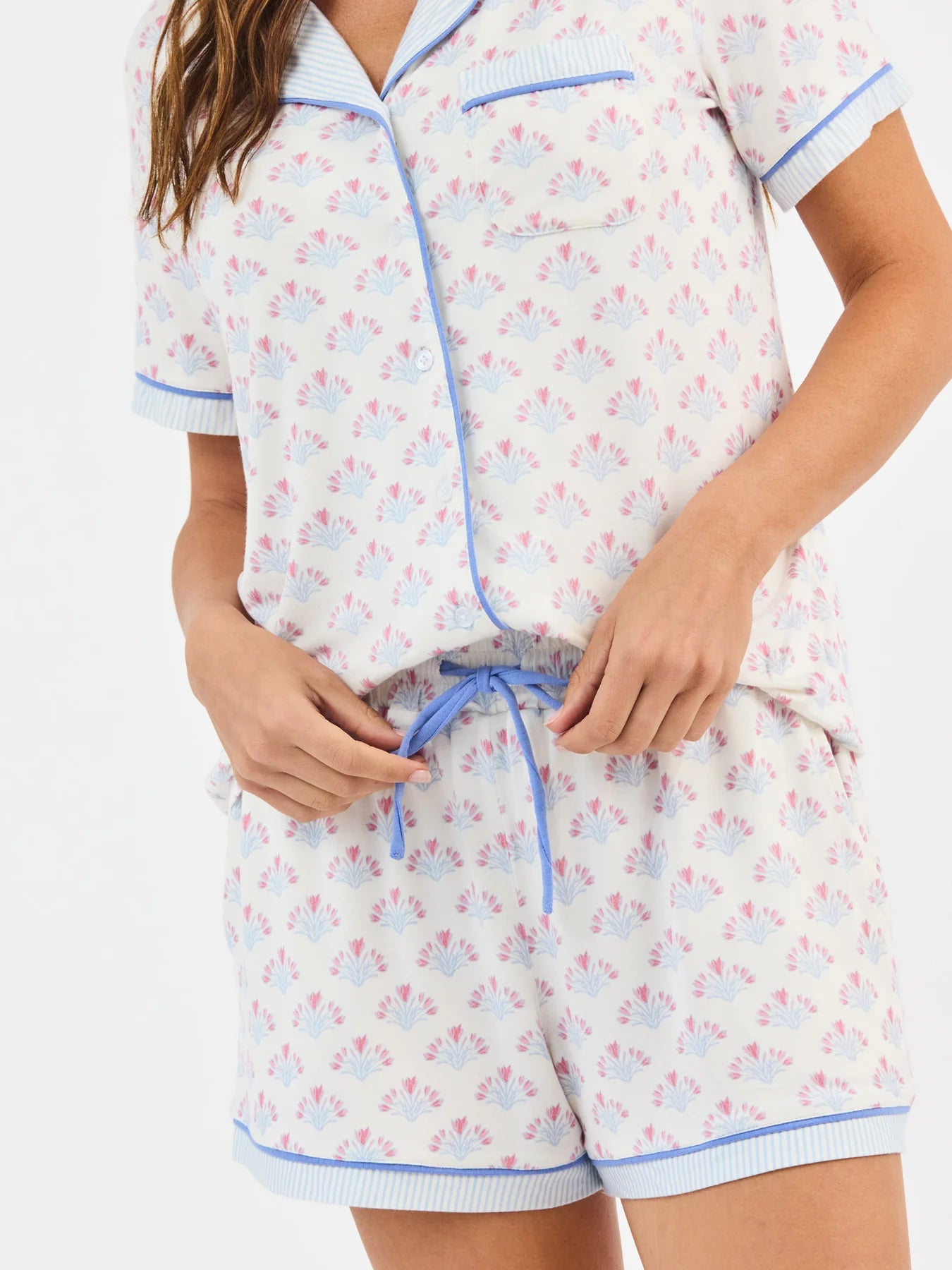 Charlotte Belle Blooms Pajama Set