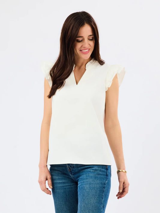 Leigh White Top