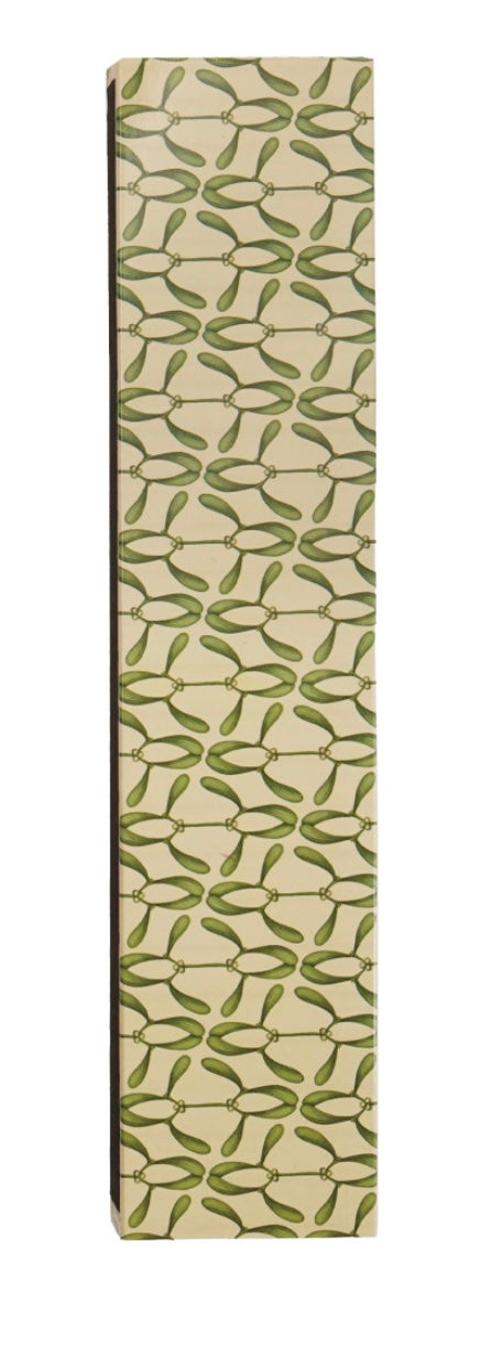 Safety Fireplace Matches in Matchbox w/ Seasonal Botanical Pattern, 3 Styles