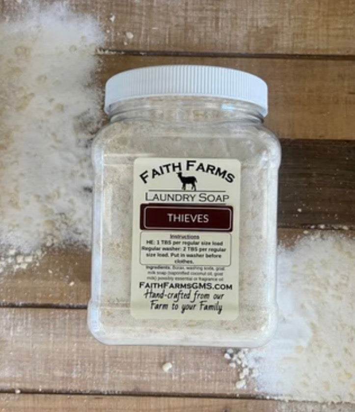 Faith Farms Laundry Soap Tub
