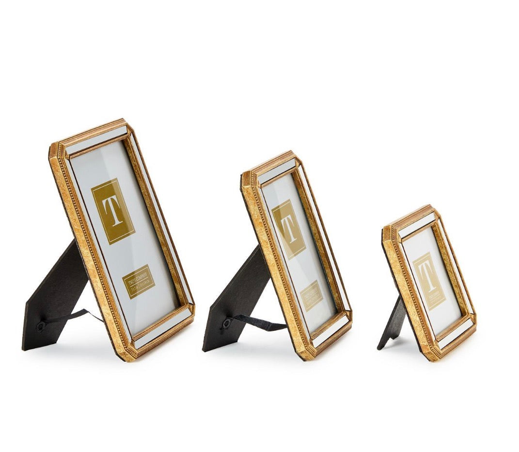 Beveled Mirror Photo Frame