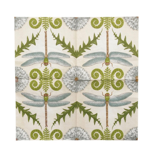 Cocktail Napkins w Pattern, multicolor