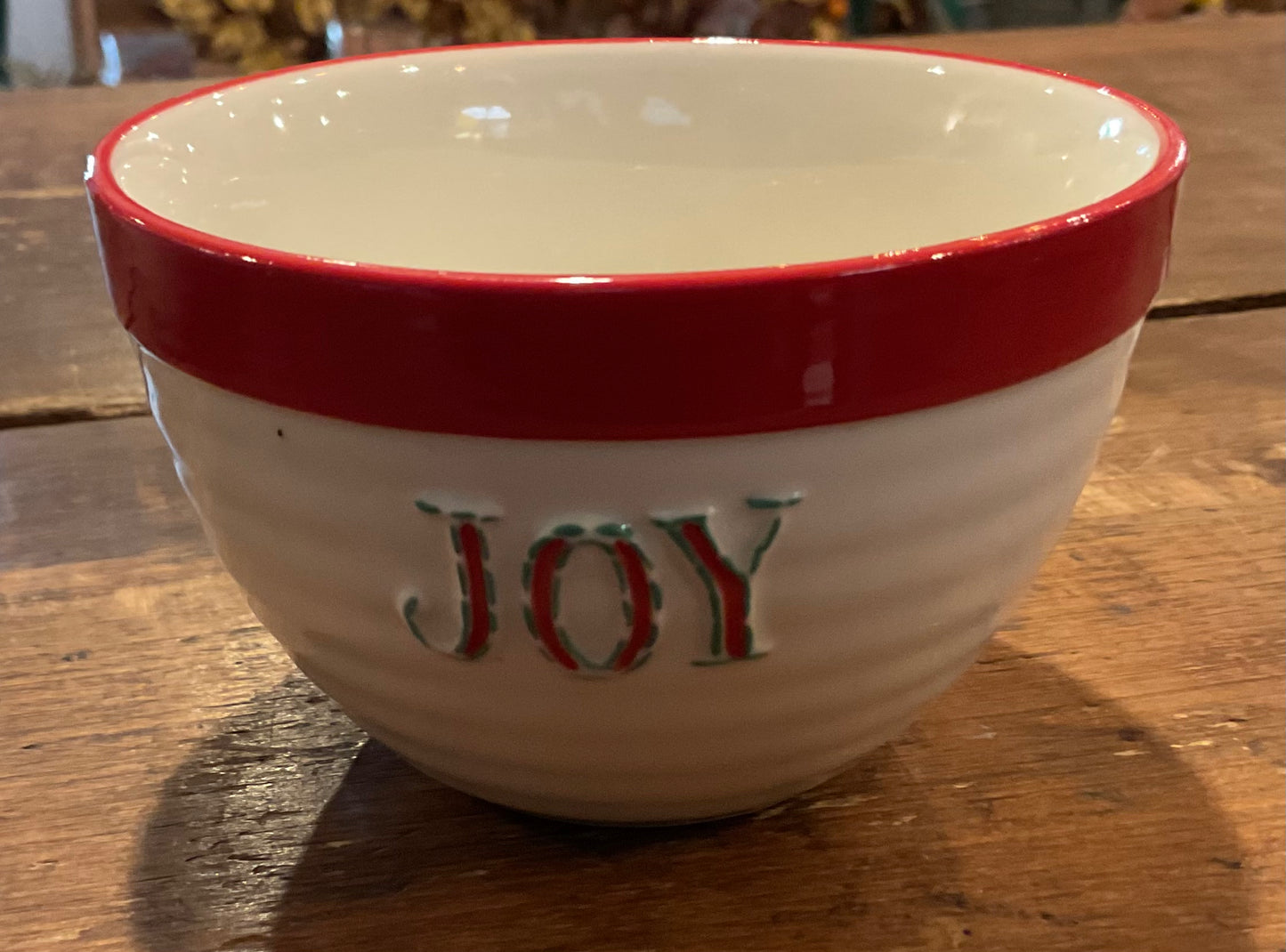 Stoneware Bowl w/ Seasonal Image, 4 Styles