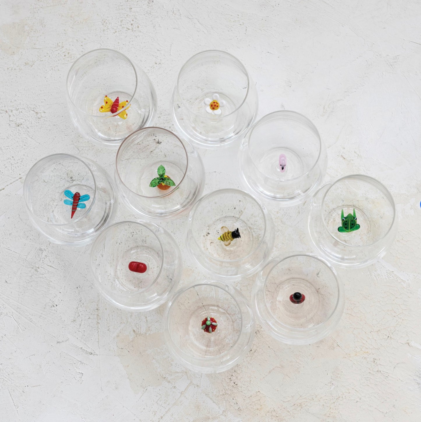 Stemless Figure Wine Glass