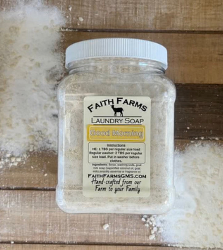 Faith Farms Laundry Soap Tub