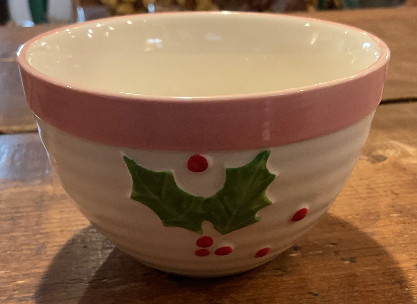 Stoneware Bowl w/ Seasonal Image, 4 Styles