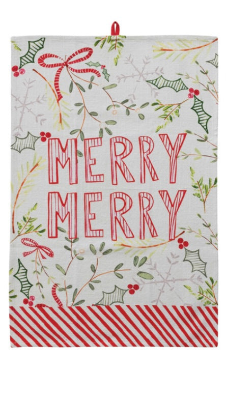 Cotton Printed Tea Towel