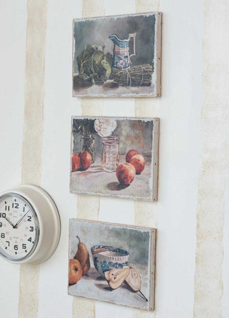 Canvas Wall Decor w/ Still Life, 3 Styles