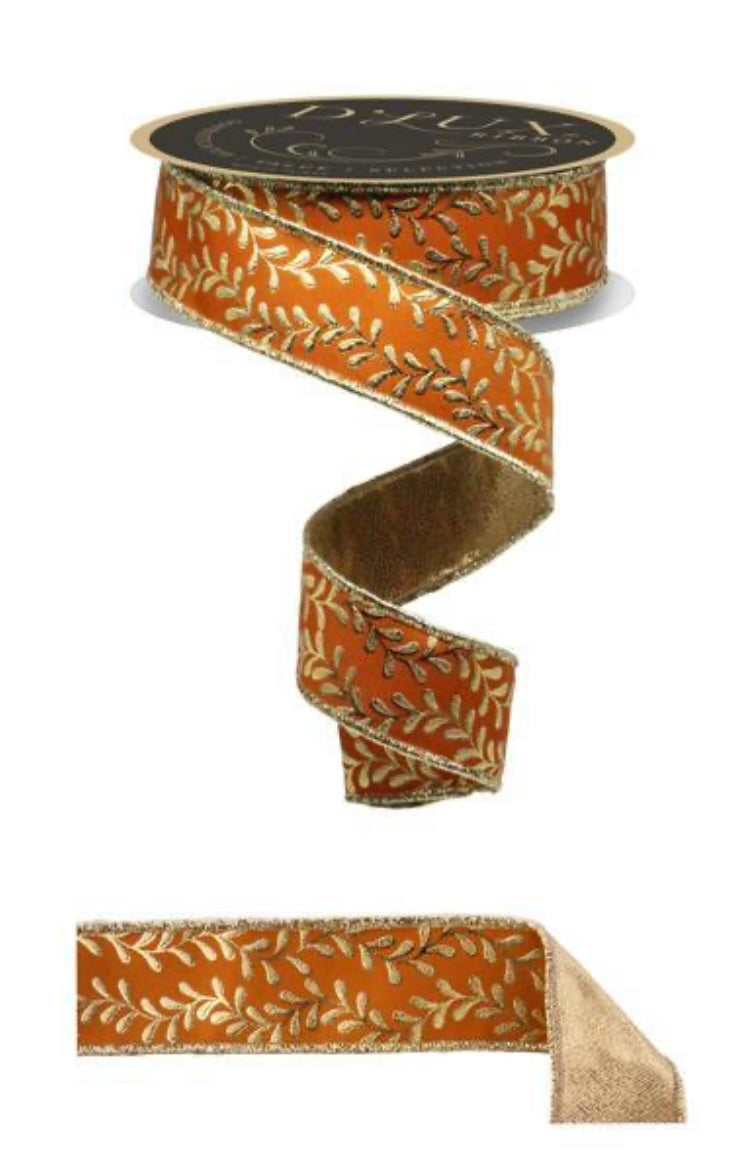 1.5"X10YD FOIL LEAF GARLAND/FUSED
