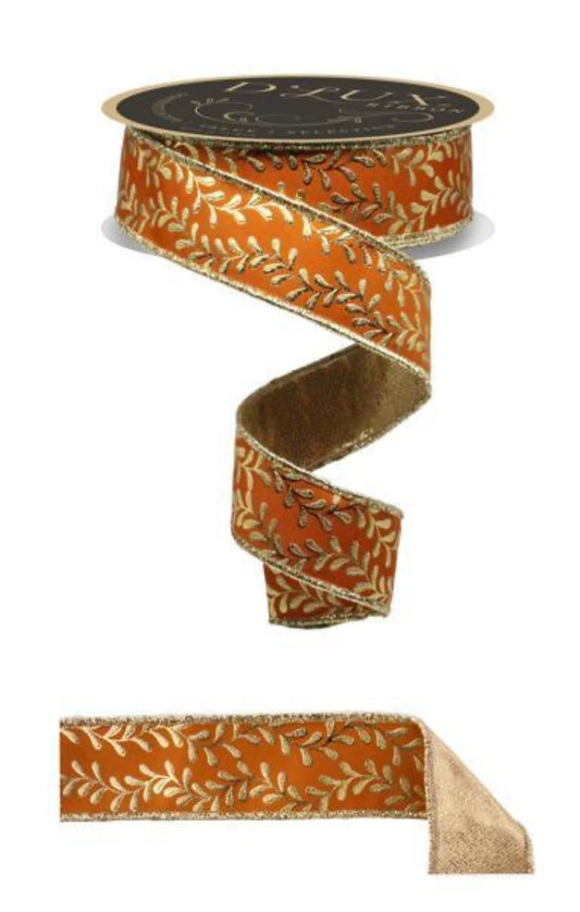 1.5"X10YD FOIL LEAF GARLAND/FUSED